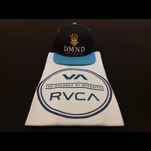 🚫SOLD🚫 *BRAND NEW* $60 Diamond Supply & RVCA :LG - Picture 1 of 1